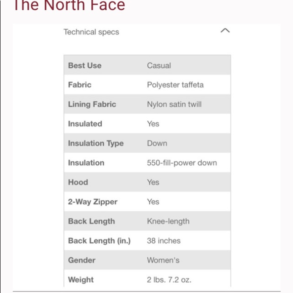 The north face miss metro jacket - Picture 10 of 15